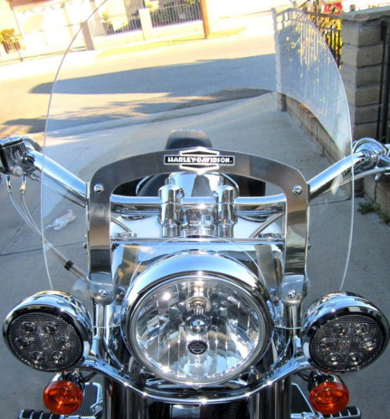 HARLEY DAVIDSON FLSTN/FLSTNI SOFTAIL DELUXE 2005-UP (NOSTALGIC) DETACHABLE WINDSHIELD