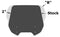 HONDA NT700V 2010-2012 WINDSHIELD