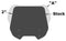 HONDA NT700V 2010-2012 WINDSHIELD