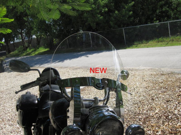Barre lumineuse signal de virage arrière chrome adaptée à Harley Touring Road Glide 10-21