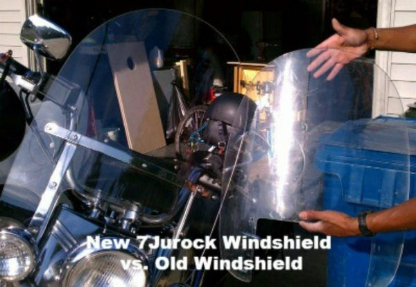 HARLEY DAVIDSON FLHS ELECTRA GLIDE SPORT 1977-1993 NACELLE WINDSHIELD ...