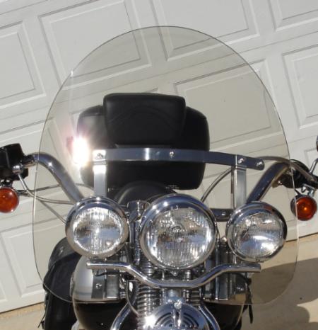 HARLEY DAVIDSON FXSTS SPRINGER SOFTAIL 1993-UP DETACHABLE COMPACT WINDSHIELD